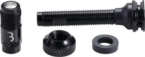 Valves Tubeless BBB CoreCap AL Noir
