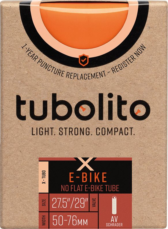 Chambre à Air Renforcée Tubolito X-Tubo E-Bike 27.5''/29'' Schrader 40 mm