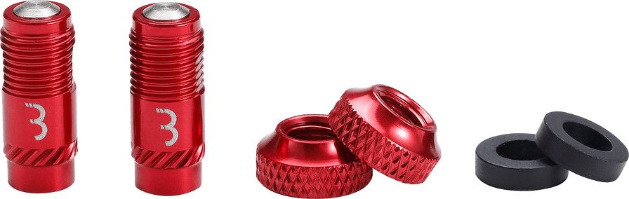 Embout de Valves BBB CoreCap Rouge