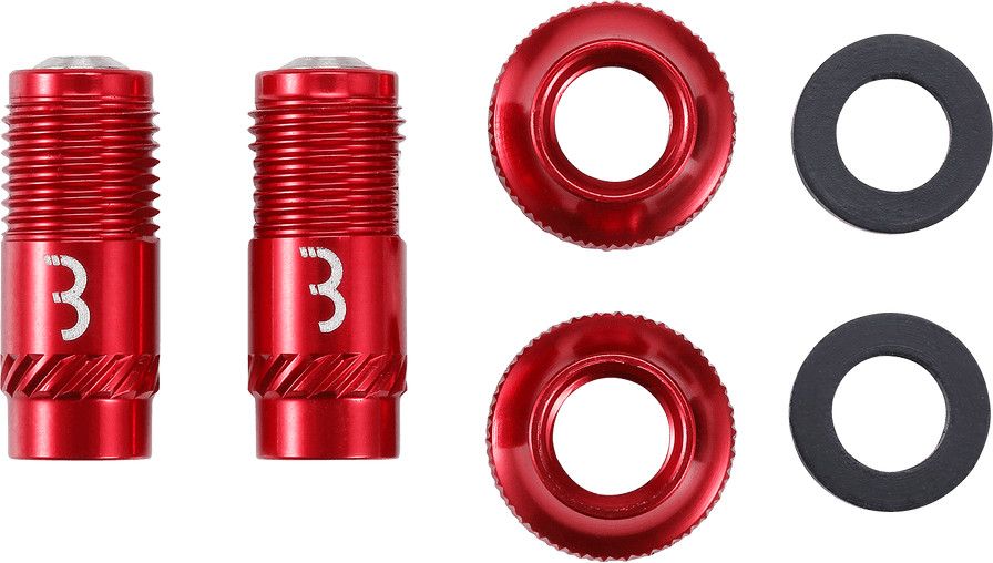 Embout de Valves BBB CoreCap Rouge