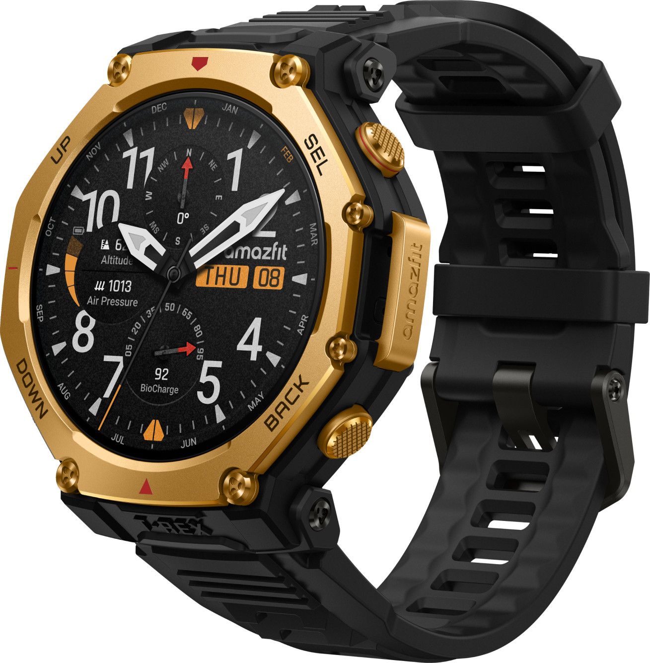 Montre GPS Amazfit T-Rex 3 Pro 48mm Or Noir