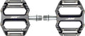 Paire de Pédales Plates HT Components AR09SX Noir