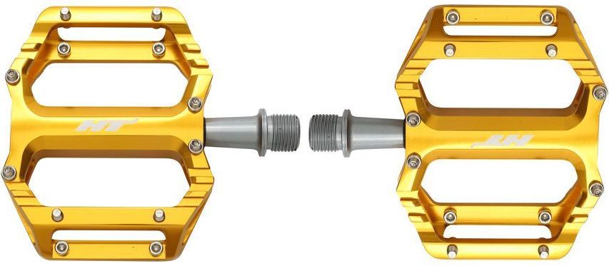 Paire de Pédales Plates HT Components AR09SX Argent