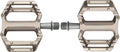 Paire de Pédales Plates HT Components AR09SX Gris
