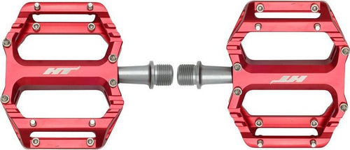 Paire de Pédales Plates HT Components AR09SX Rouge