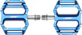 Paire de Pédales Plates HT Components AR09 Bleu Marine