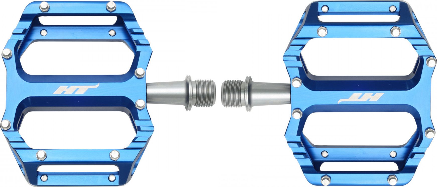 Paire de Pédales Plates HT Components AR09 Bleu Marine