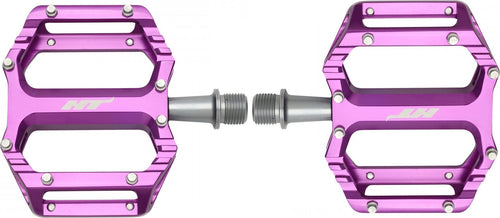 Paire de Pédales Plates HT Components AR09 Violet