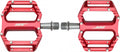 Paire de Pédales Plates HT Components AR09 Rouge