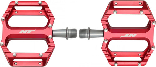Paire de Pédales Plates HT Components AR09 Rouge