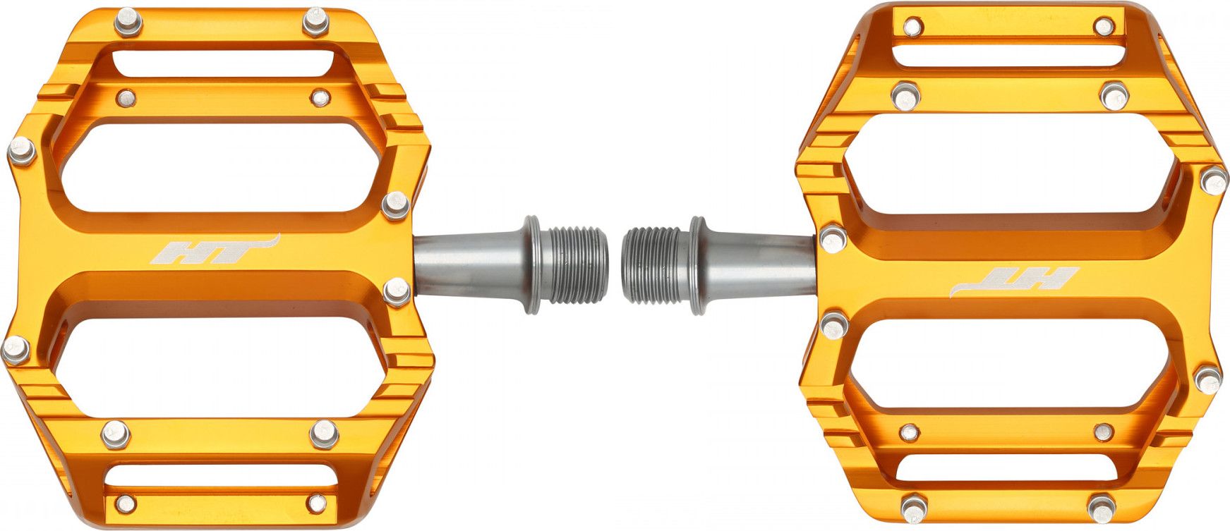 Paire de Pédales Plates HT Components AR09 Orange