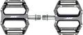 Paire de Pédales Plates HT Components AR09 Noir