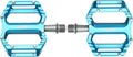 Paire de Pédales Plates HT Components AR09 Bleu Royal