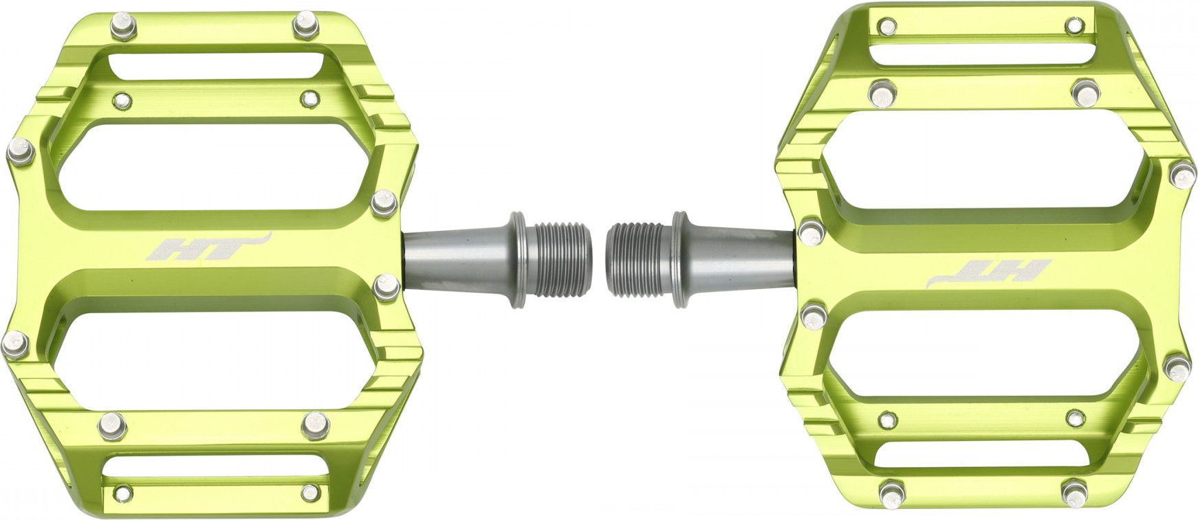 Paire de Pédales Plates HT Components AR09 Vert