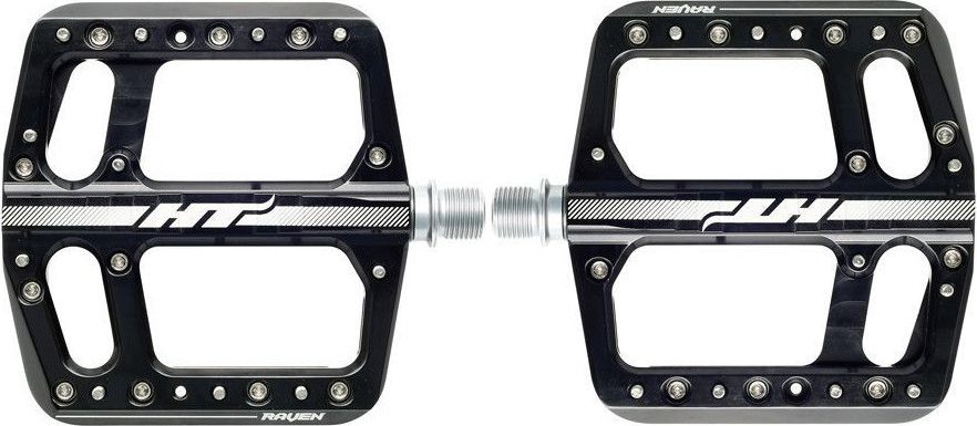Paire de Pédales Plates HT Components Raven ANS12 Violet