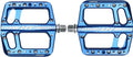 Paire de Pédales Plates HT Components Raven ANS12 Bleu Royal