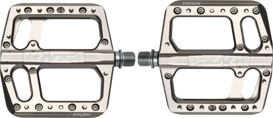 Paire de Pédales Plates HT Components Raven ANS12 Violet
