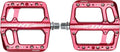 Paire de Pédales Plates HT Components Raven ANS12 Rouge