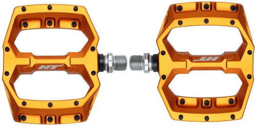 Paire de Pédales Plates HT Components Spider AF03 Orange