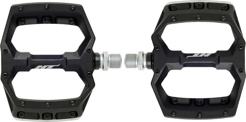 Paire de Pédales Plates HT Components Spider AF03 Noir