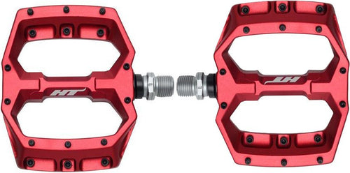Paire de Pédales Plates HT Components Spider AF03 Orange