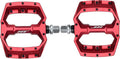 Paire de Pédales Plates HT Components Spider AF03 Rouge
