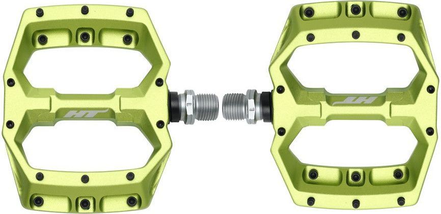Paire de Pédales Plates HT Components Spider AF03 Gris
