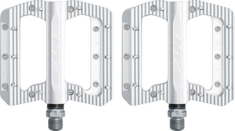Paire de Pédales Plates HT Components ANS01 Argent