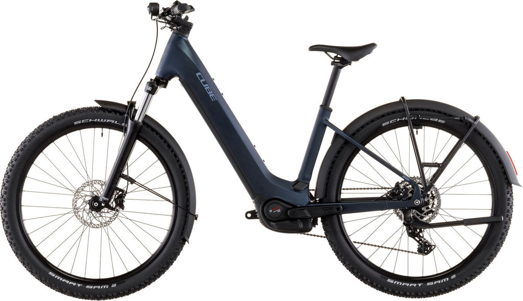 VTT Électrique Cube Reaction Hybrid Performance 600 FE Easy Entry Shimano 9V 600 Wh Bosch 75 Nm 27.5'' Bleu Indigo 2026