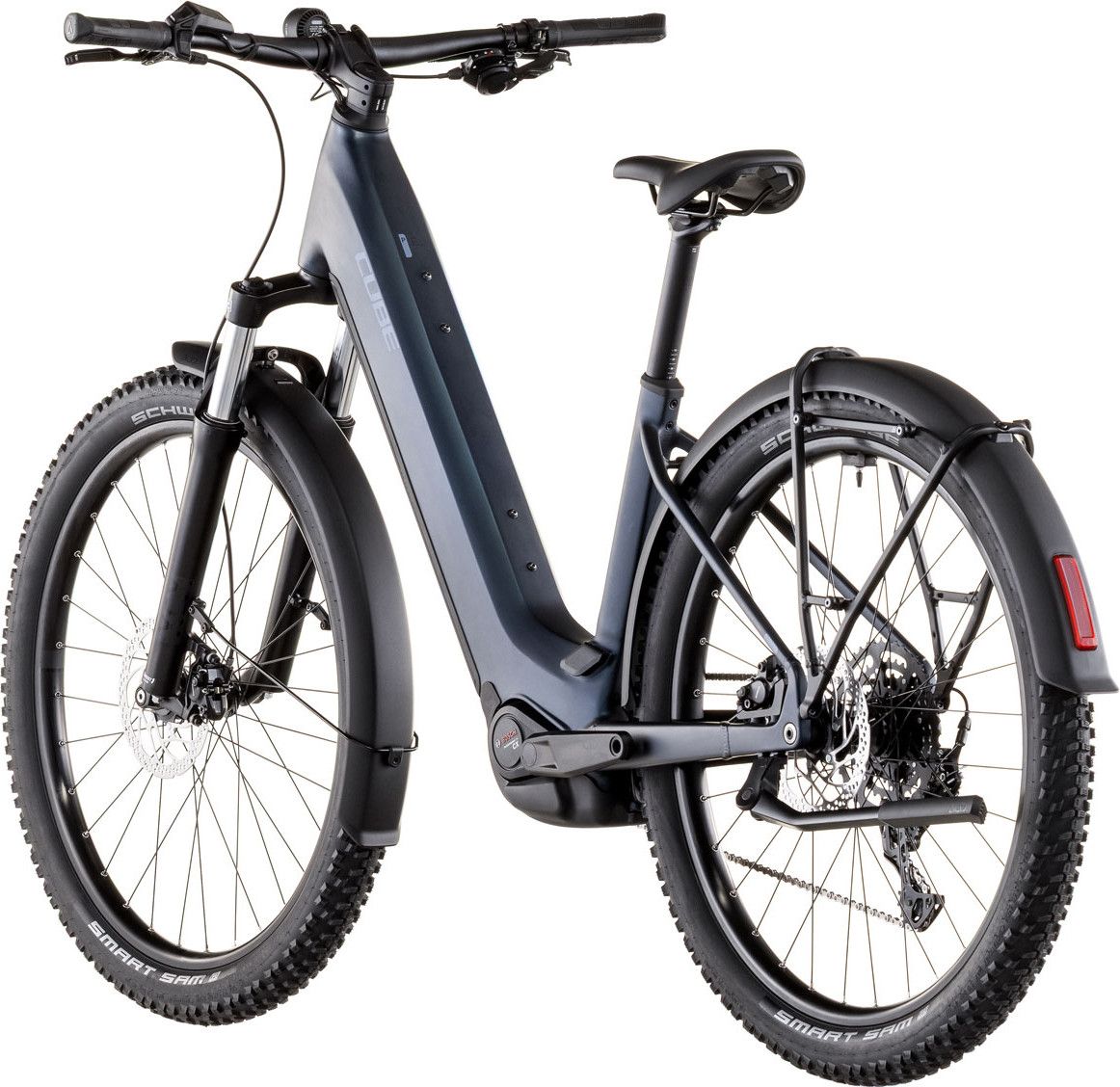 VTT Électrique Cube Reaction Hybrid Performance 600 FE Easy Entry Shimano 9V 600 Wh Bosch 75 Nm 27.5'' Bleu Indigo 2026