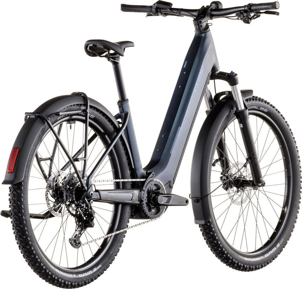 VTT Électrique Cube Reaction Hybrid Performance 600 FE Easy Entry Shimano 9V 600 Wh Bosch 75 Nm 27.5'' Bleu Indigo 2026