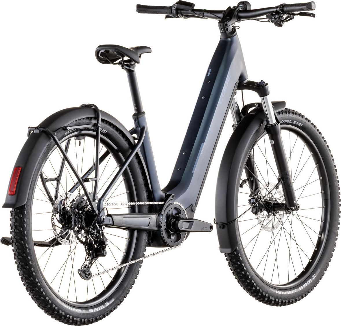 VTT Électrique Cube Reaction Hybrid Performance 600 FE Easy Entry Shimano 9V 600 Wh Bosch 75 Nm 27.5'' Bleu Indigo 2026