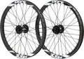 Paire de Roues Carbone Pride Wave Mat Fusion 20/15mm Noir
