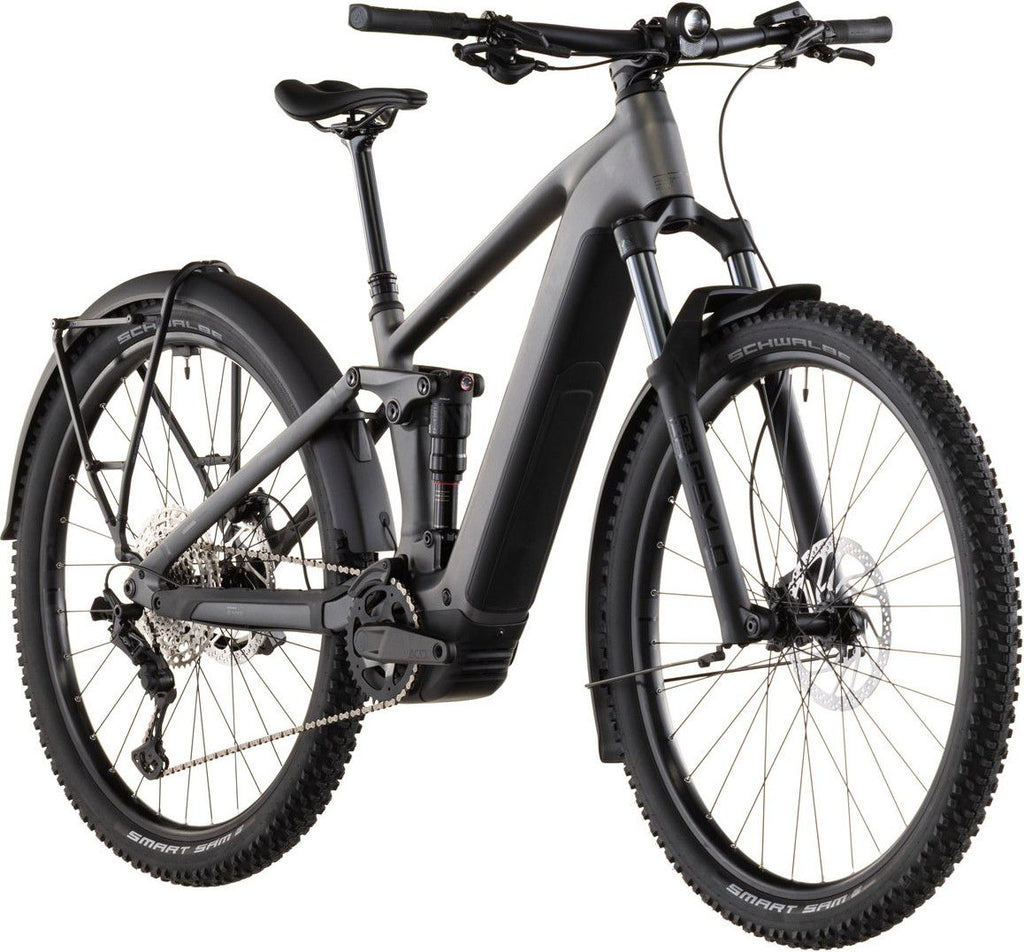 VTT Électrique Tout-Suspendu Cube Stereo Hybrid One22 Race 800 FE 12V 800 Wh Bosch 120 Nm 29'' Gris Slab 2026