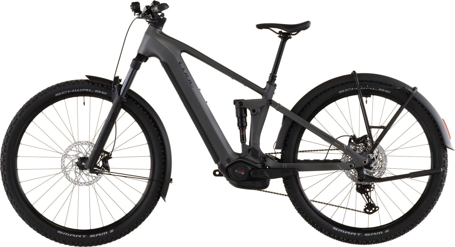 VTT Électrique Tout-Suspendu Cube Stereo Hybrid One22 Race 800 FE 12V 800 Wh Bosch 120 Nm 29'' Gris Slab 2026
