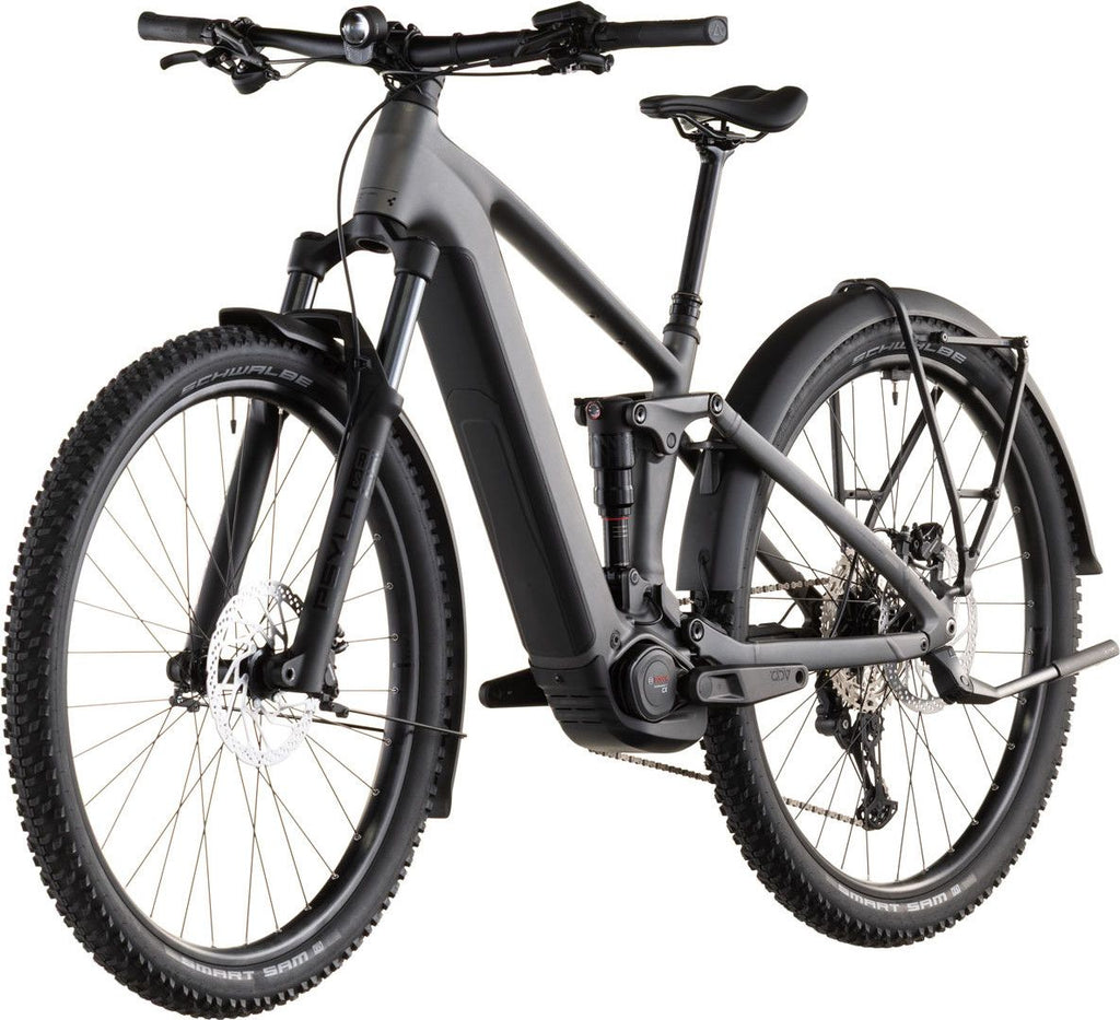 VTT Électrique Tout-Suspendu Cube Stereo Hybrid One22 Race 800 FE 12V 800 Wh Bosch 120 Nm 27.5'' Gris Slab 2026