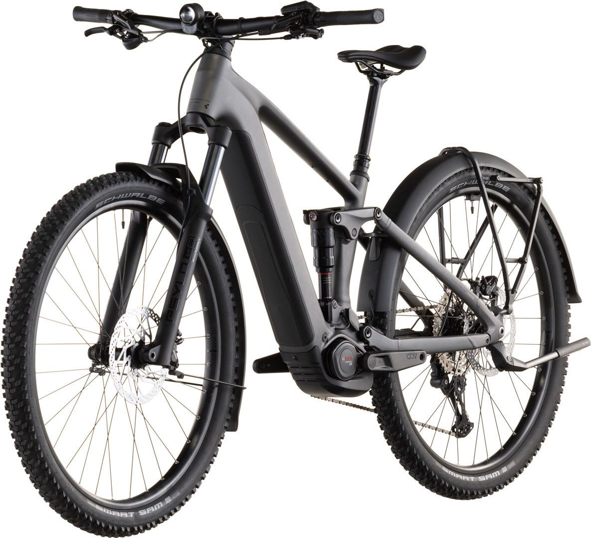 VTT Électrique Tout-Suspendu Cube Stereo Hybrid One22 Race 800 FE 12V 800 Wh Bosch 120 Nm 27.5'' Gris Slab 2026