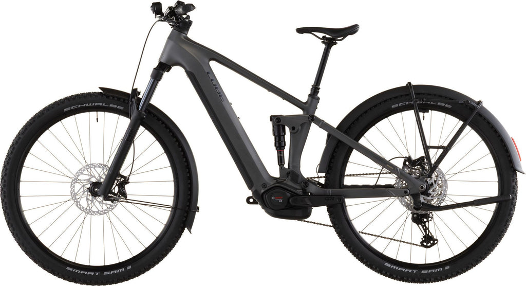 VTT Électrique Tout-Suspendu Cube Stereo Hybrid One22 Race 800 FE 12V 800 Wh Bosch 120 Nm 27.5'' Gris Slab 2026