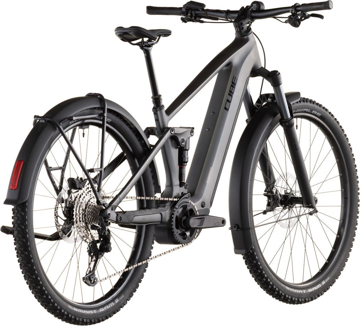 VTT Électrique Tout-Suspendu Cube Stereo Hybrid One22 Race 800 FE 12V 800 Wh Bosch 120 Nm 27.5'' Gris Slab 2026