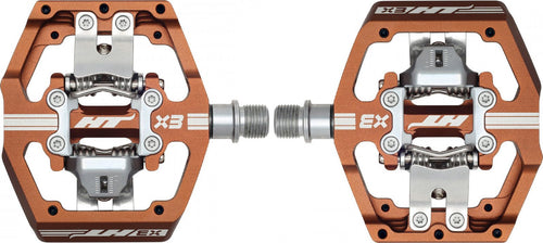Paire de Pédales HT Components X3 Bronze