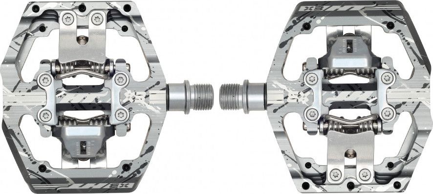 Paire de Pédales HT Components X3 Camo Vert