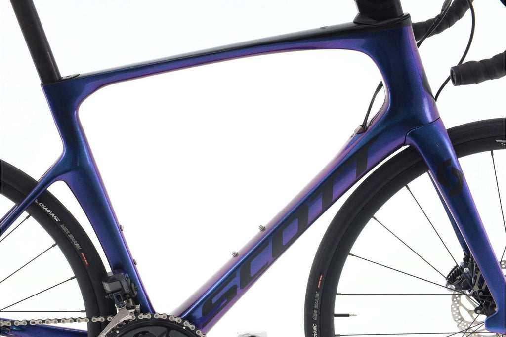 Produit reconditionné · Scott Foil Premium Di2 11V · Bleu / Vélo de route | Très bon état