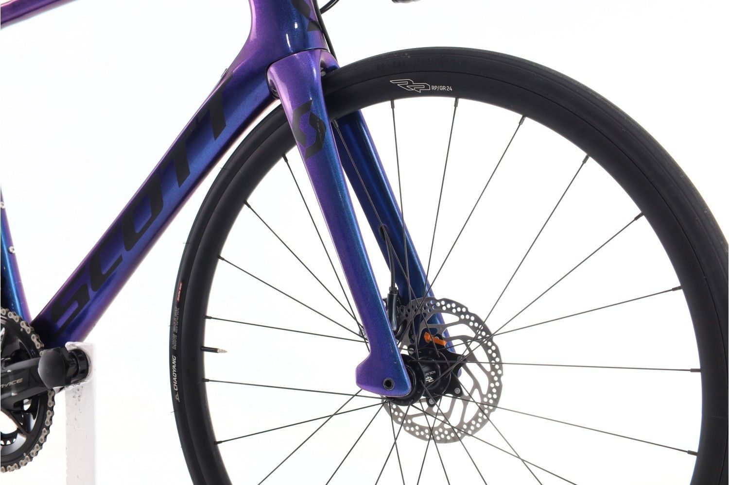 Produit reconditionné · Scott Foil Premium Di2 11V · Bleu / Vélo de route | Très bon état