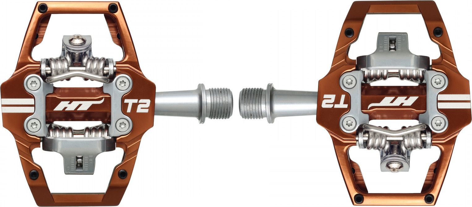 Pédales Automatiques HT Components T2 Bronze