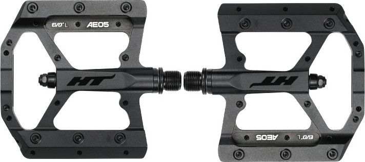 Pédales Plates HT Components AE05 Camo Vert