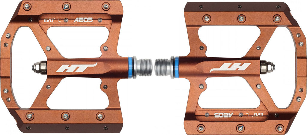 Pédales Plates HT Components AE05 Bronze