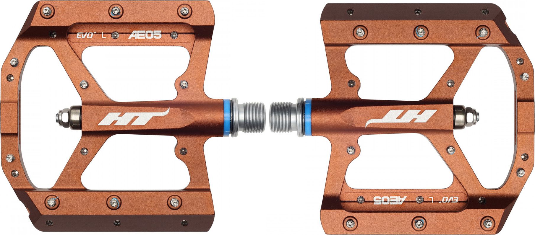 Pédales Plates HT Components AE05 Bronze