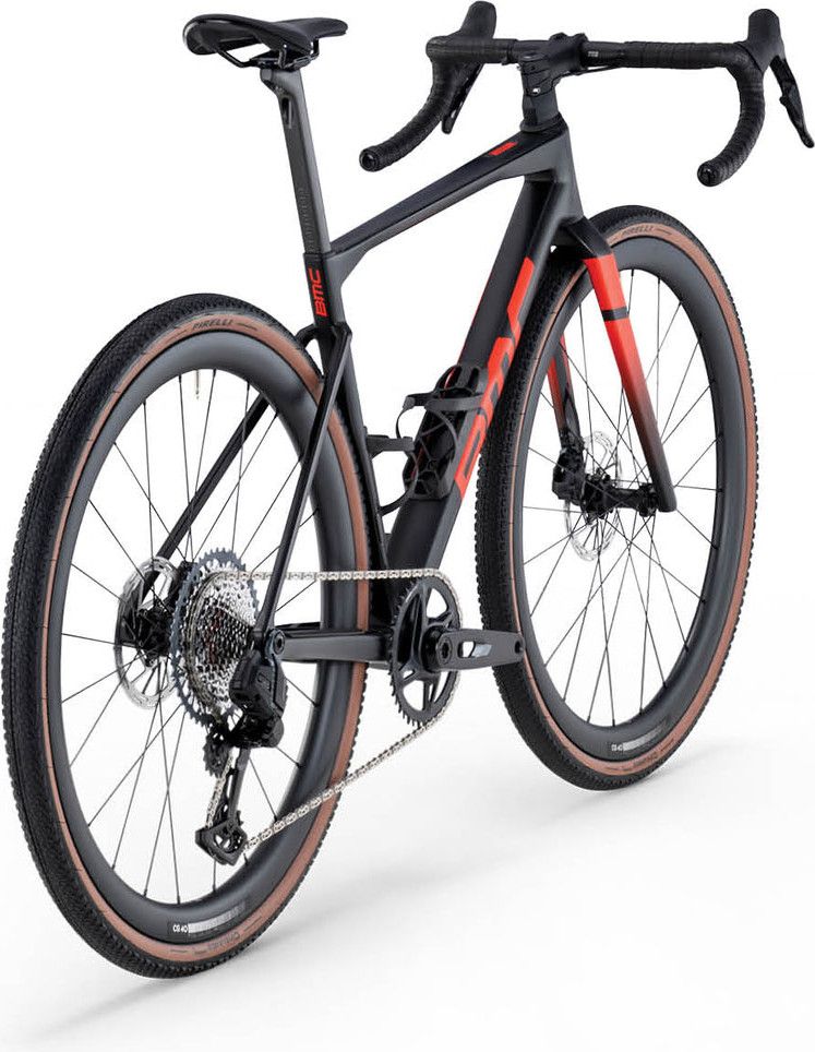 Vélo de Gravel BMC Kaius 01 Four Sram Rival AXS 13V 700 mm Noir/Rouge 2026