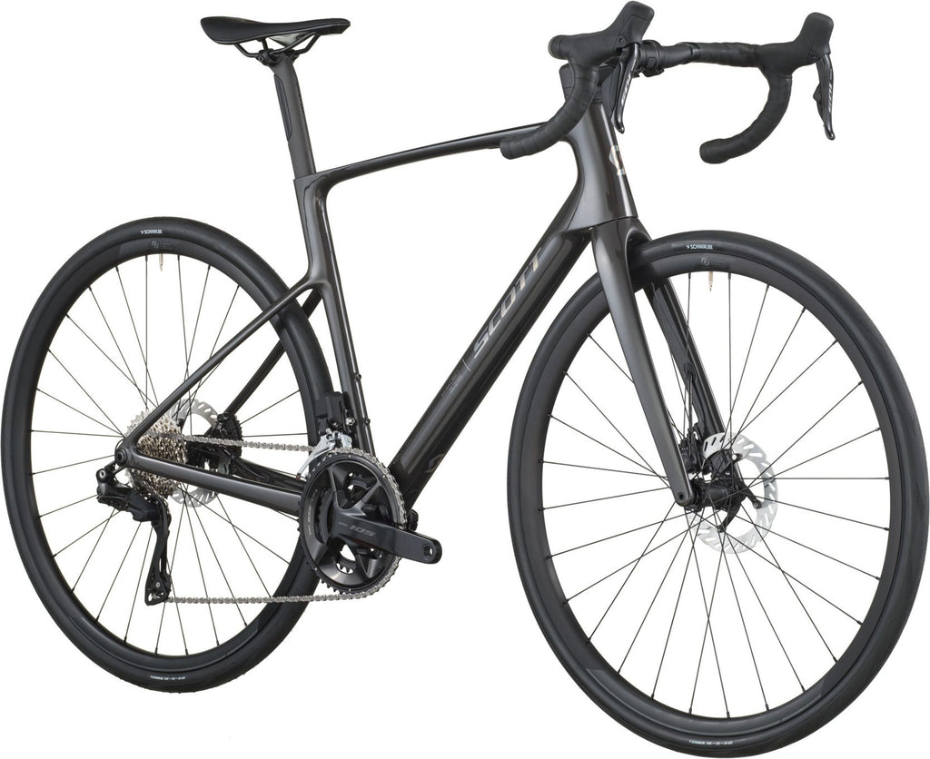 Vélo de Route Scott Addict 40 Shimano 105 Di2 12V 700 mm Noir 2026