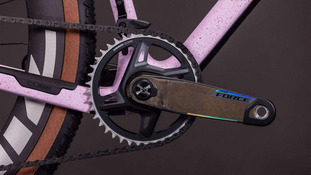 Vélo gravel Cube Nuroad C:62 SLX rhodonite orange